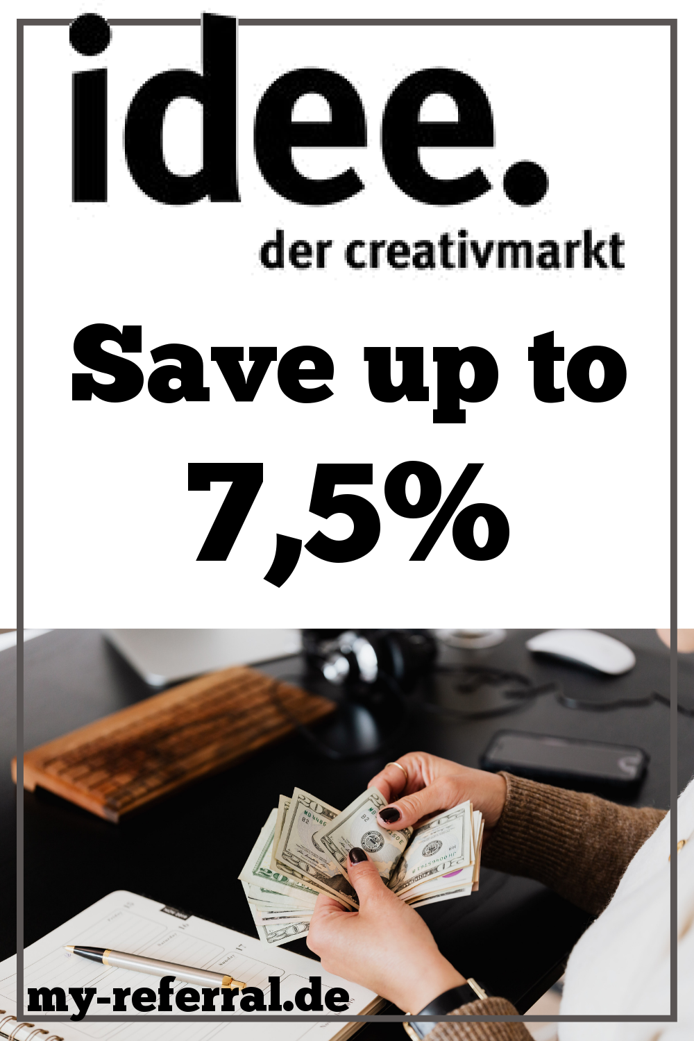 idee. der Creativmarkt Logo