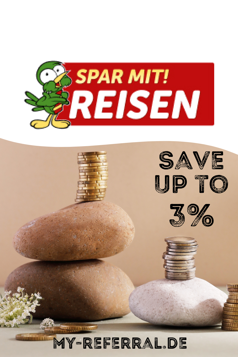 Spar mit! Reisen Logo